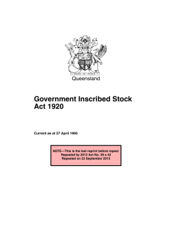 Government Inscribed Stock Act 1920