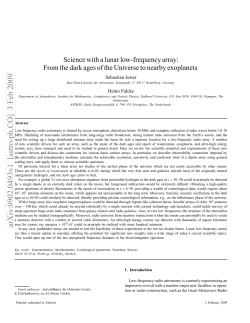Science with a lunar low-frequency array: from the dark ages of the
