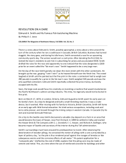 revolution on a dare - Washington State Historical Society