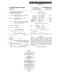 Method and apparatus for correcting shakiness