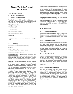 The following 5 pages replace pages 11-1 thru 11