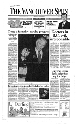 BC evil, irresponsible - UBC Library