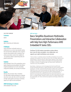 Barco Simplifies Boardroom Multimedia Presentations and