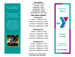 Venice Trainers - SKY Family YMCA