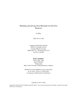 Modeling and Solving Term Mismatch for Full