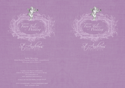 to discuss your fairy tale wedding, please give us a call on 01905