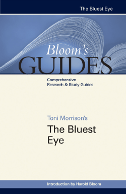 Toni Morrison`s The bluest eye