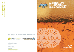 2010 Catalogue of Results