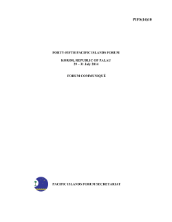 communiqu&eacute; - Nuclear Threat Initiative