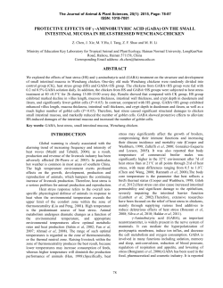 protective effects of - Journal of Animal and Plant Sciences