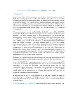 section 2 – johnson county scope of work