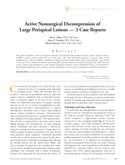 FULL TEXT - Canadian Dental Association