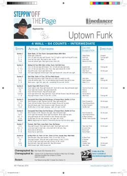 Uptown Funk - La WestCoast LineDancers