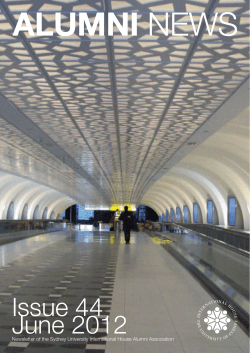 Issue 44 June 2012 - The University of Sydney