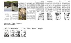 Interesting Citizens: Vancouver`s Mayors
