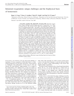 Intrarenal oxygenation - AJP
