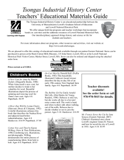 Tsongas Industrial History Center Teachers