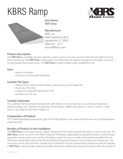 KBRS Ramp - KBRS, Inc.