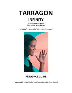 Infinity Educational Resource Guide