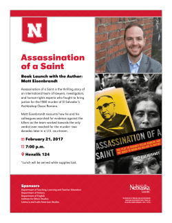 Assassination of a Saint