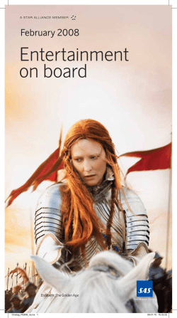 Entertainment on board