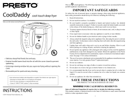 Cool-touch Deep Fryer