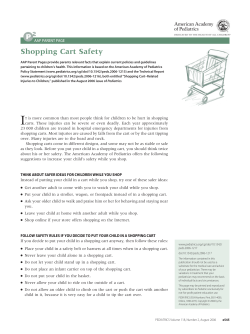 Shopping Cart Safety
