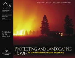 Firewise Brochure - Twin Falls County Firewise