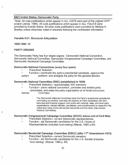 #401-United States: Democratic Party *Note: All code justifications