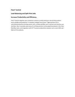 Fiery® Central_text only - Konica Minolta Business Solutions (HK)