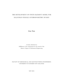 Thesis Title - UTHM Institutional Repository