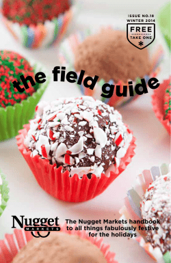 the field guide - Nugget Markets
