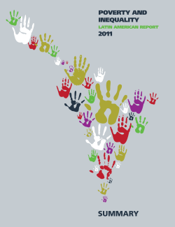 poverty and inequality latin american report 2011