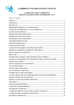 caribbean examinations council