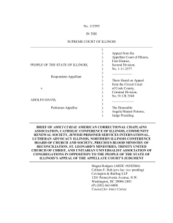 CCI`s amicus brief - Catholic Conference of Illinois