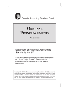 original pronouncements