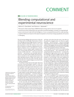 Blending computational and experimental