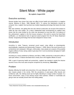 Silent Mice - White paper