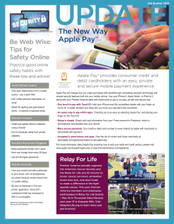 The New Way Apple Pay - Premier America Credit Union