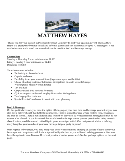 matthew hayes - Potomac RiverBoat Company