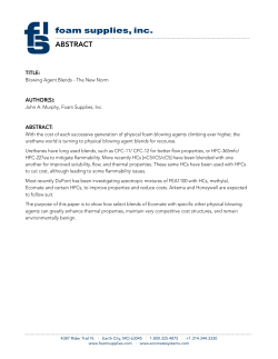 ABSTRACT - Foam Supplies, Inc.