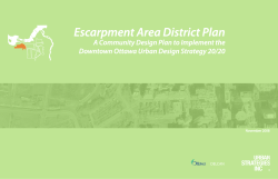 Escarpment Area District Plan