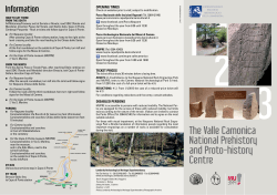 The Valle Camonica National Prehistory and Proto-history
