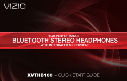 BLUETOOTH STEREO HEADPHONES