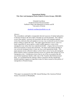 1 Reputational Shields: Why Most Anti