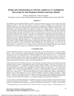 Design and commissioning of a directly coupled in