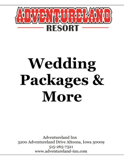 Adventureland Inn 3200 Adventureland Drive Altoona, Iowa 50009