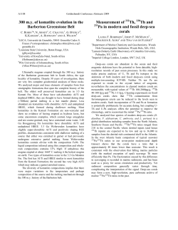 300 m.y. of komatiite evolution in the Barberton Greenstone Belt