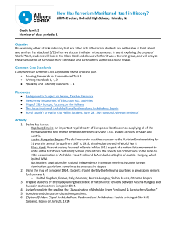 How Has Terrorism Manifested Itself in History?