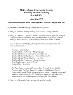 Mid Michigan Community College Board of Trustees Meeting
